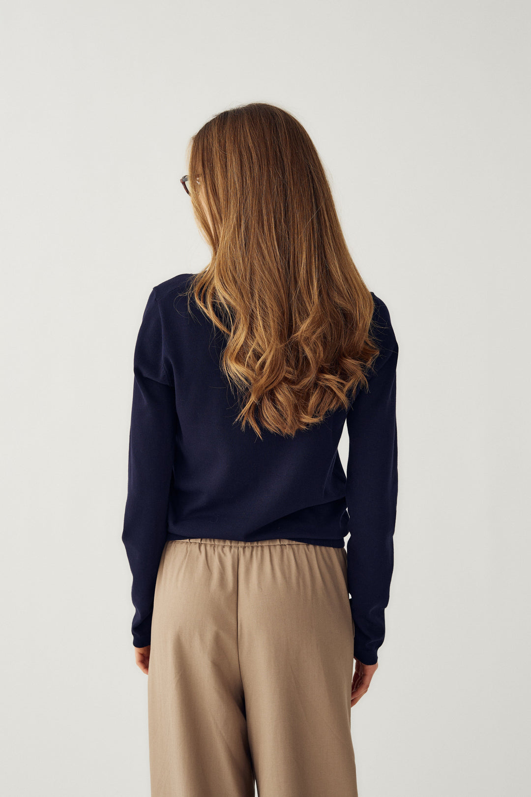 Noella - N-Marg Knit Cardigan 16020002 - 007 - Navy Cardigans 