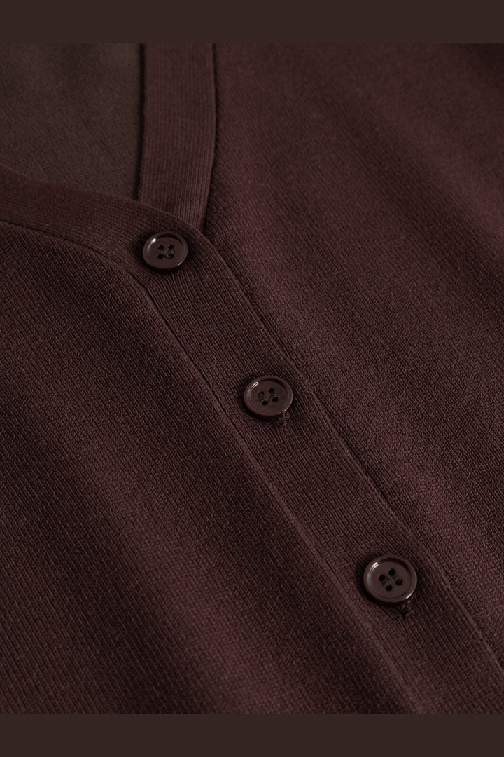 Noella - N-Marg Knit Cardigan 16020002 - 674 - Chocolate