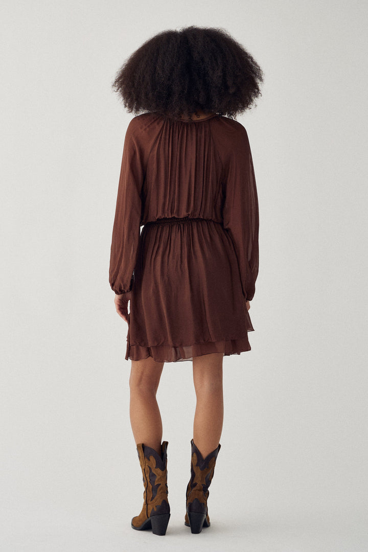 Noella - N-Mariel Dress 15650001 - 674 - Chocolate Kjoler 