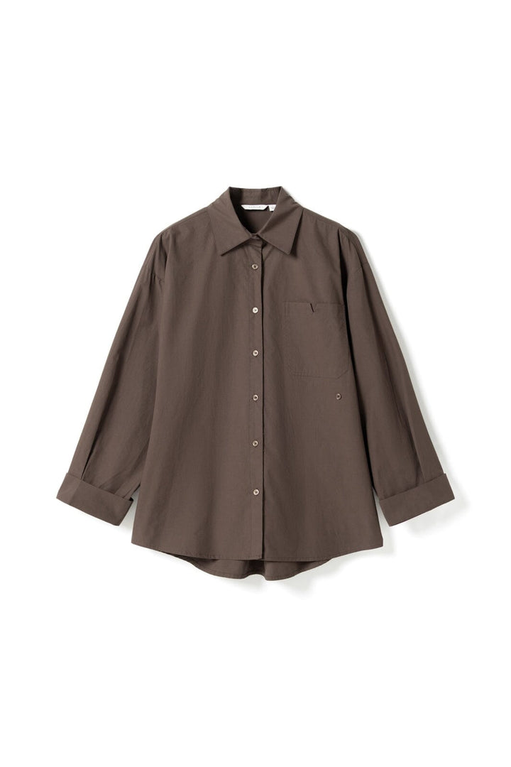 Noella - N-Marlonette Shirt 16620002 - 674 - Chocolate