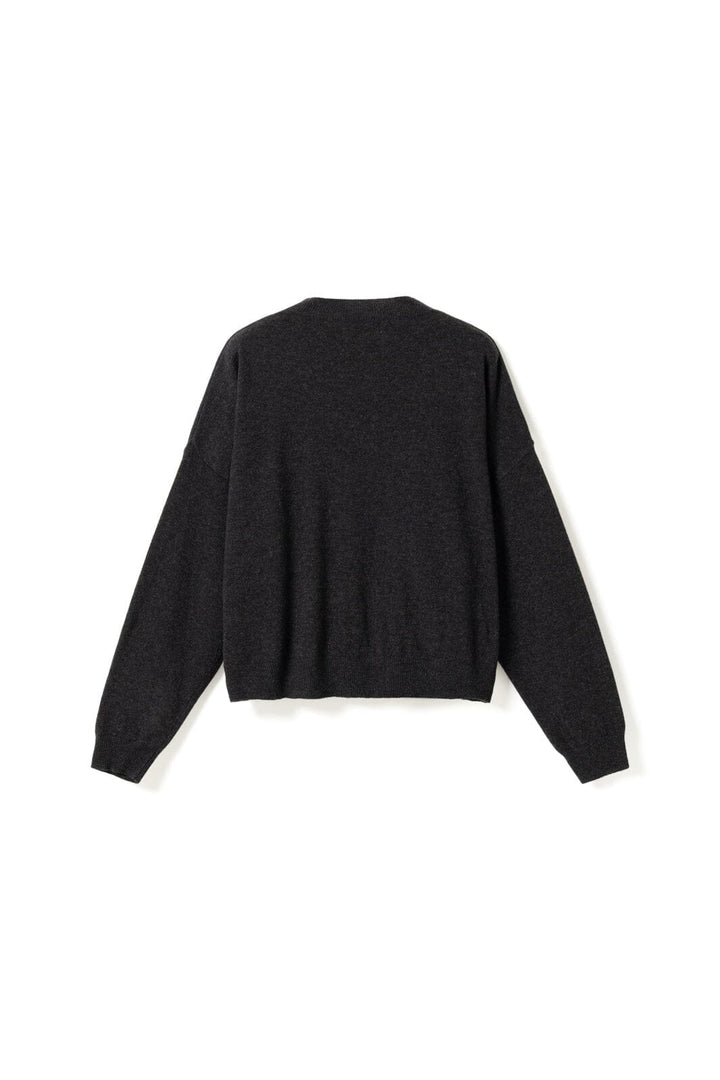 Noella - N-Marly Knit 16880001 - 019 - Dark Grey Melange