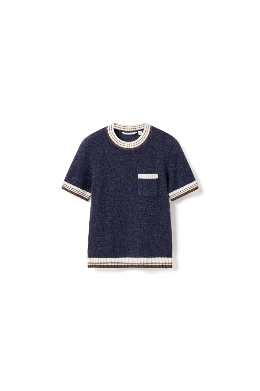 Noella - N-Marthy Knit 16400001 - 448 - Navy Brown
