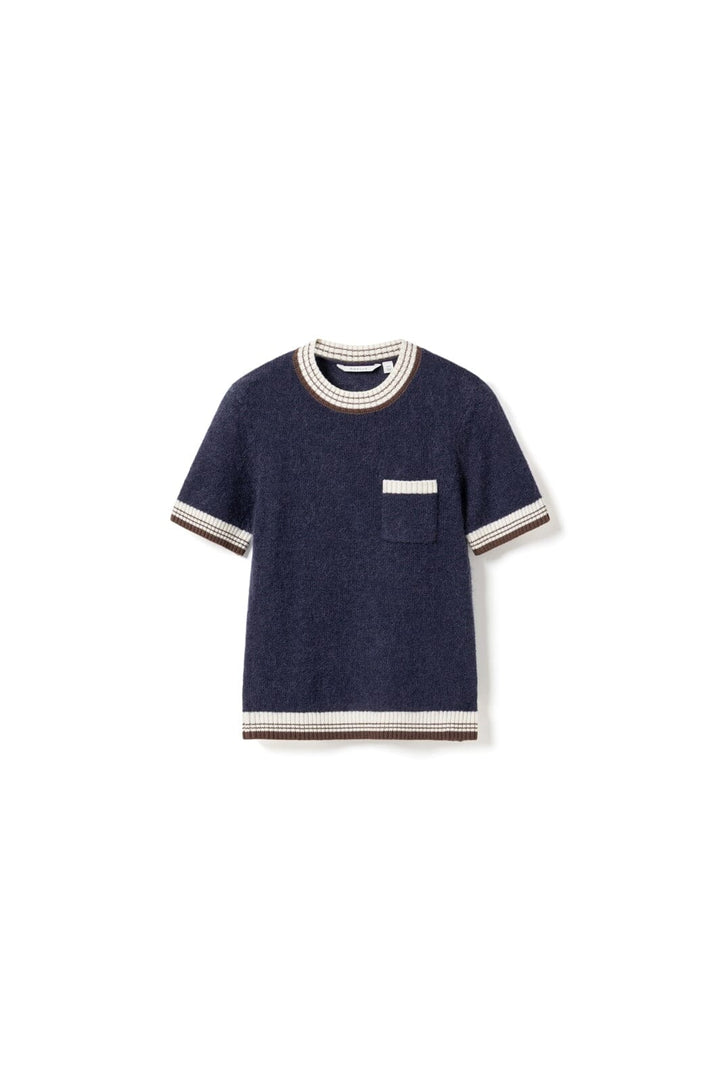 Noella - N-Marthy Knit 16400001 - 448 - Navy Brown