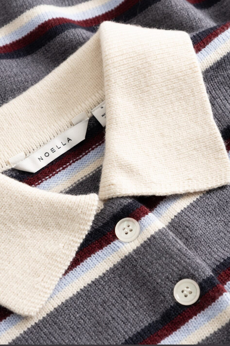 Noella - N-Merryll Knit 16070001 - 1533 - Delissa Grey Stripe