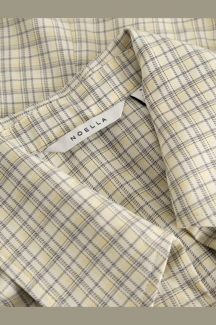 Noella - N-Miko Blouse 15610002 - 1459 - Denny Yellow Check