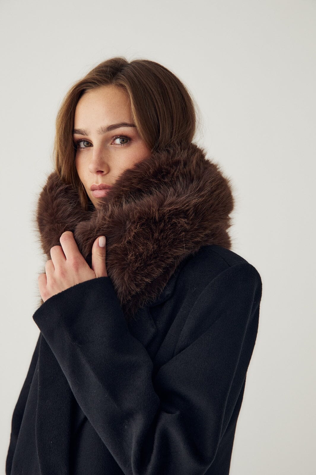 Noella - N-Mimma Snood 16910002 - 674 - Chocolate