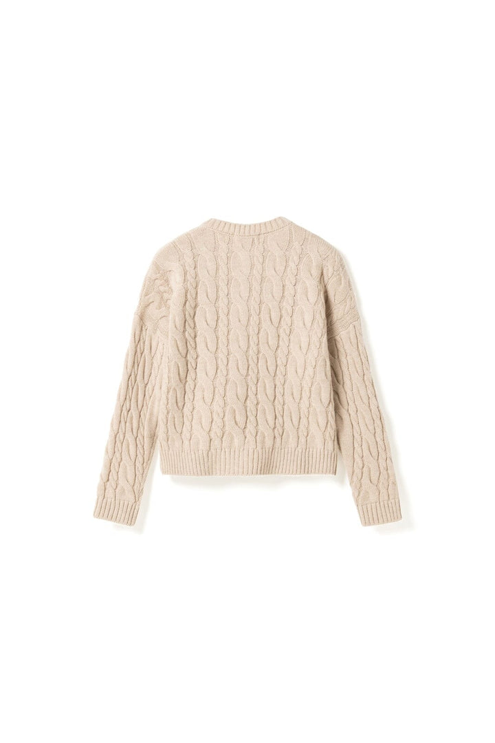 Noella - N-Mirian Knit Cardigan 16820002 - 1526 - Beige Melange