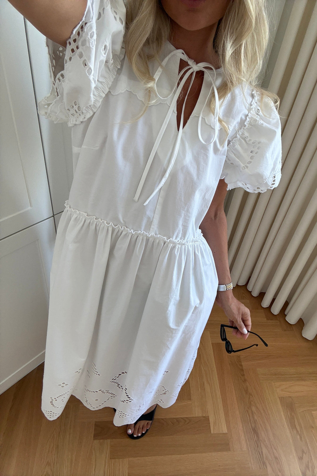 Noella - N-Monica Dress 15070001 - 1249 - White Kjoler 