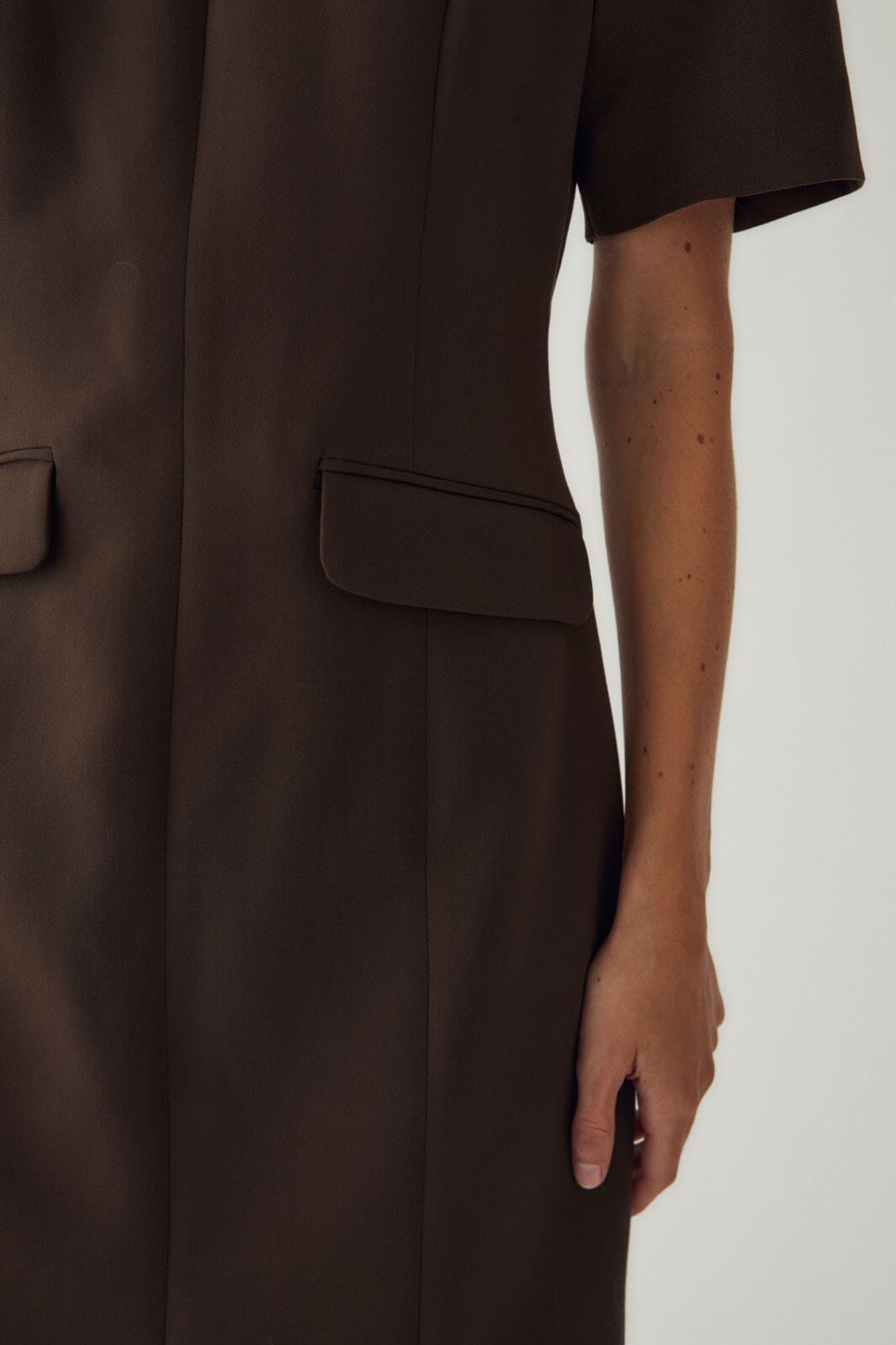 Noella - N-Myriam Dress 16750003 - 674 - Chocolate Kjoler 