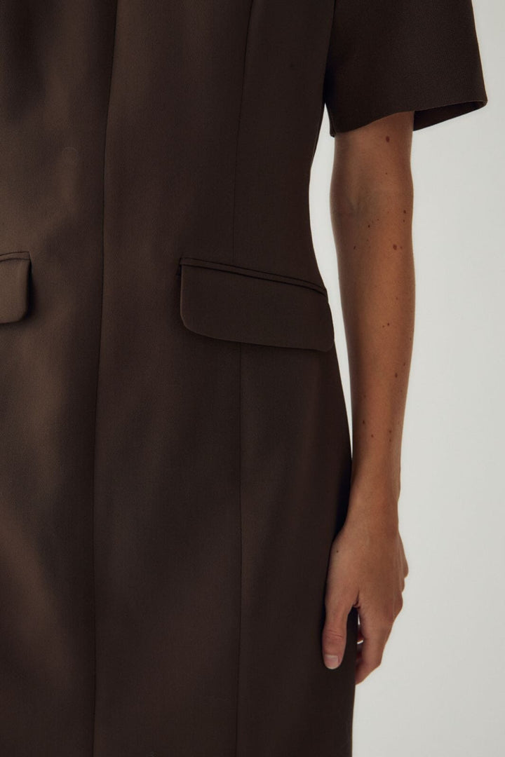 Noella - N-Myriam Dress 16750003 - 674 - Chocolate Kjoler 