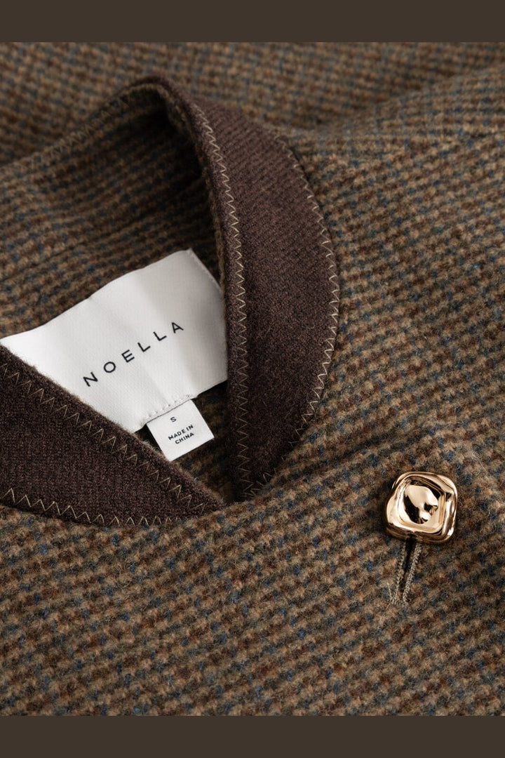 Noella - N-Nox Blazer 17240001 - 449 - Evalina Brown Check