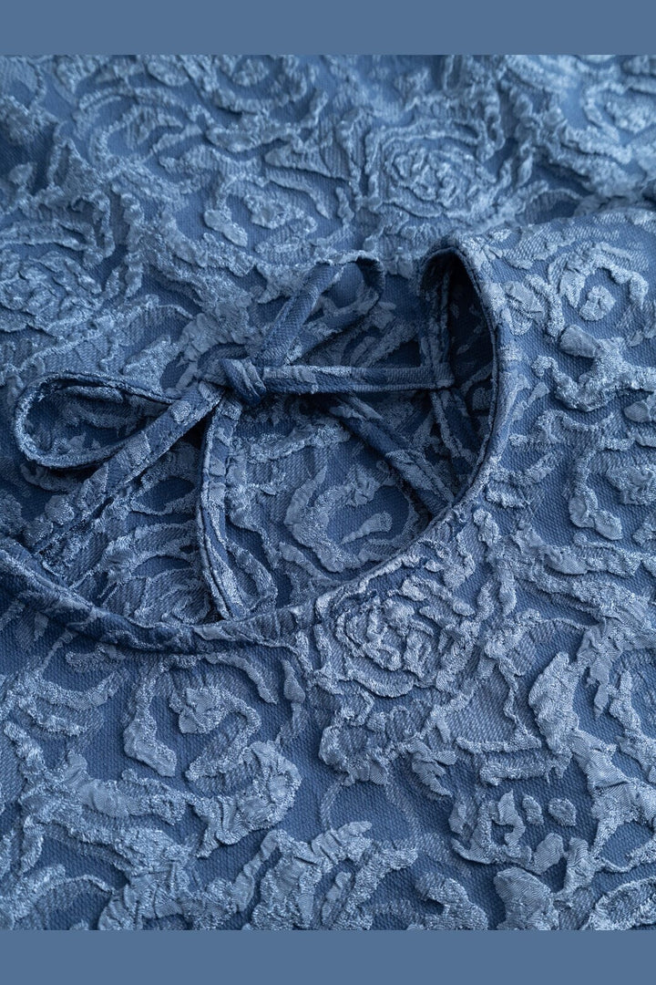 Noella - N-Pastis Long Dress 14840001 - 1004 - Dusty Blue