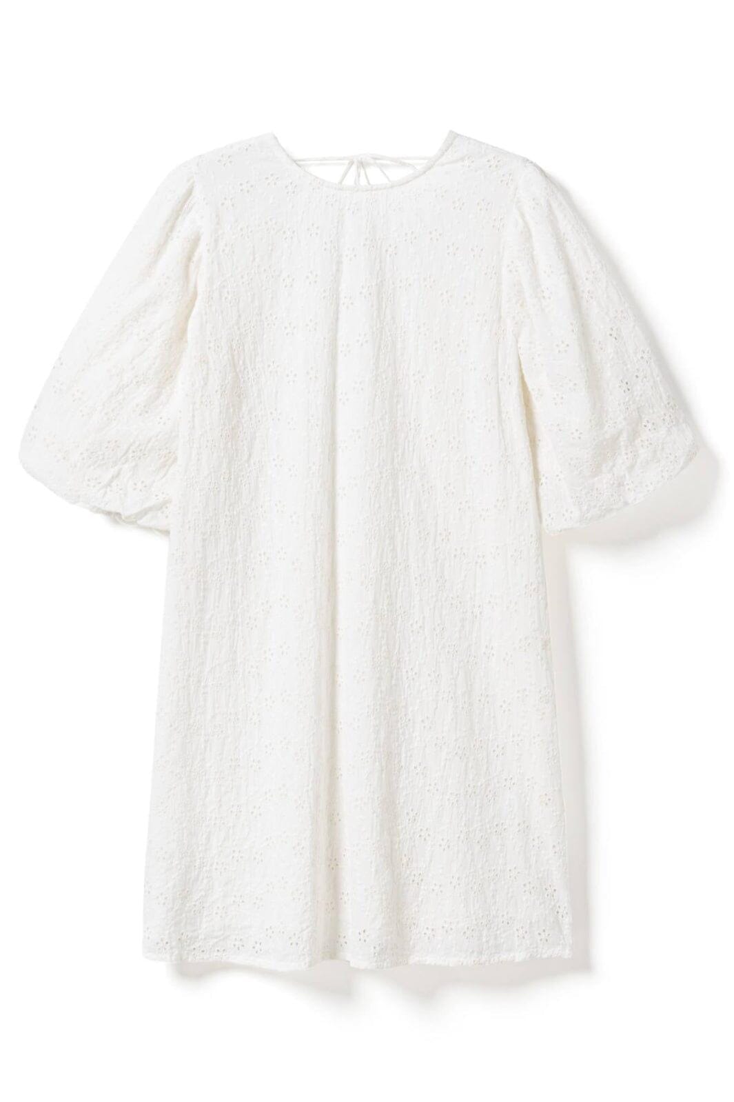 Noella - N-Pastis Short Dress 13650003 - 028 - White Kjoler 