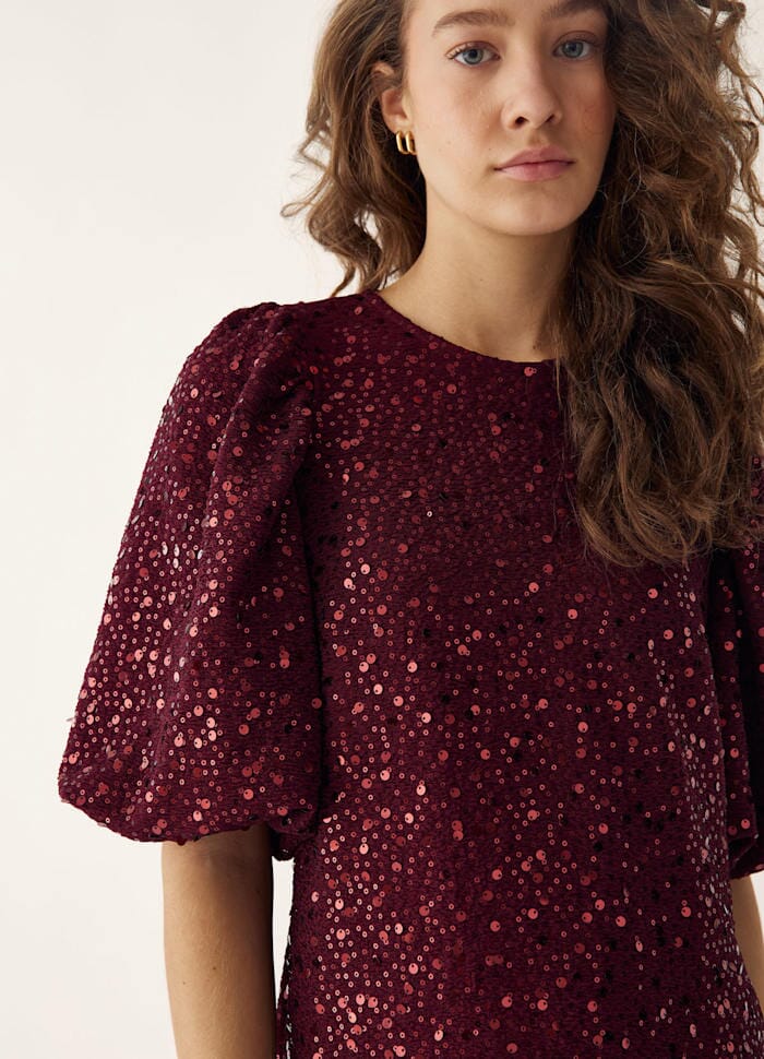 Noella - Pastis Short Dress 11630103 - 1393 - Winetasting Kjoler 