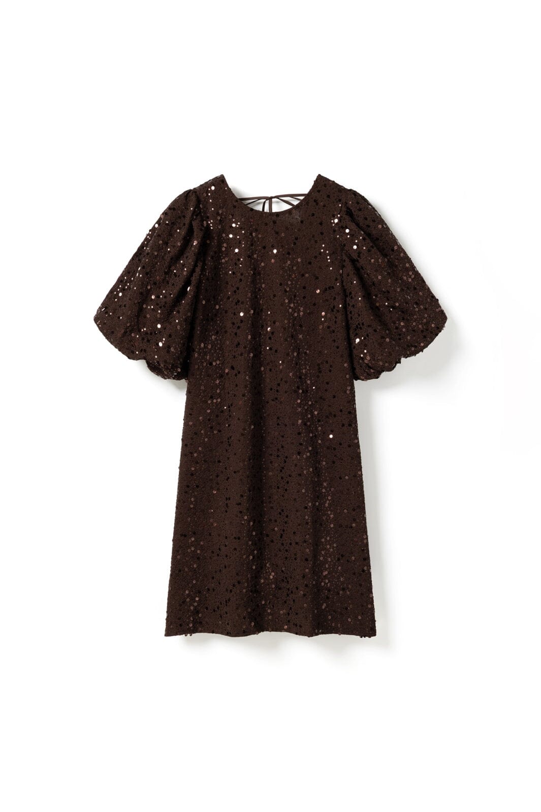 Noella - Pastis Short Dress 11630103 - 674 - Chocolate