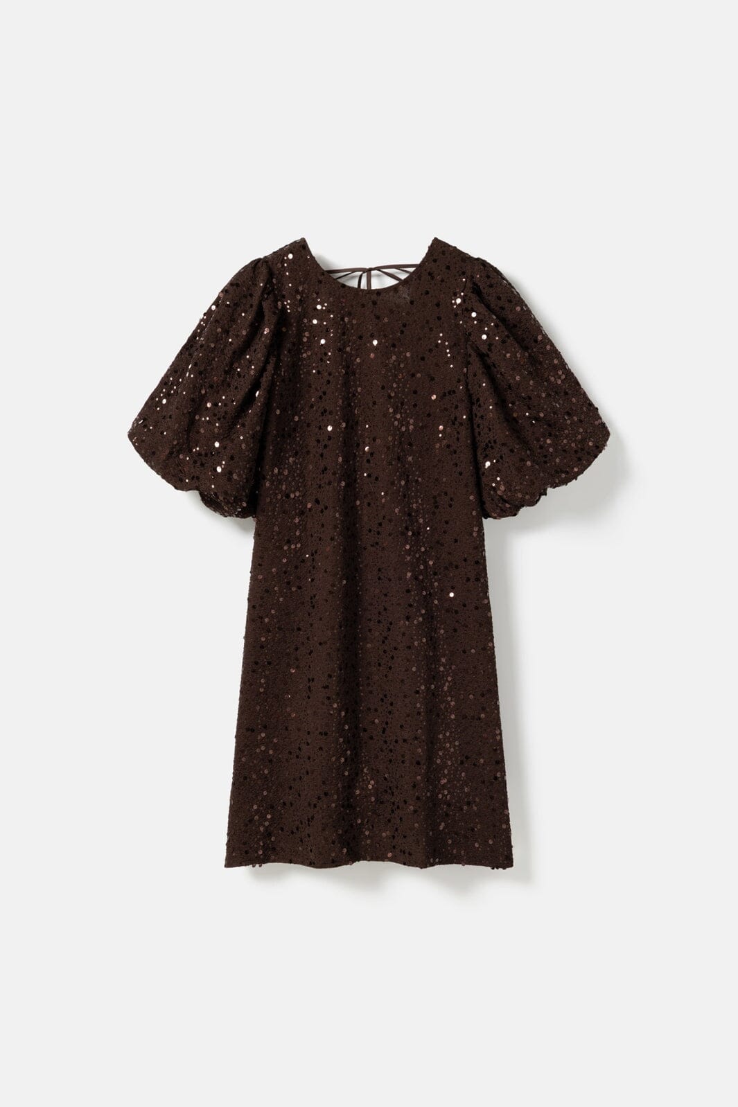 Noella - Pastis Short Dress 11630103 - 674 - Chocolate