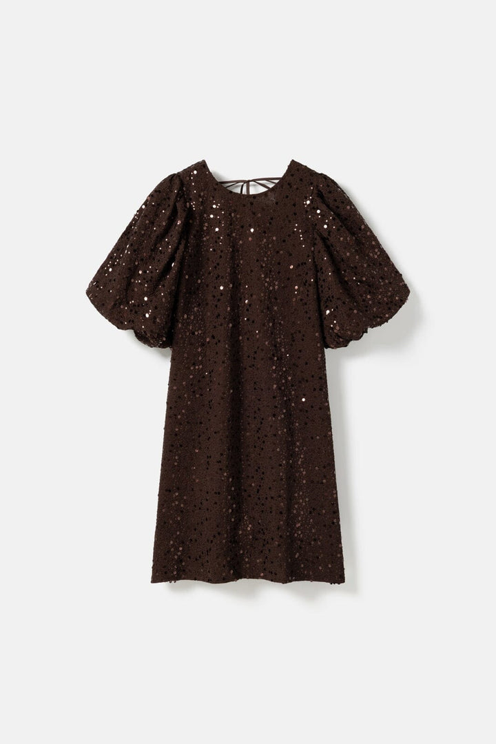 Noella - Pastis Short Dress 11630103 - 674 - Chocolate