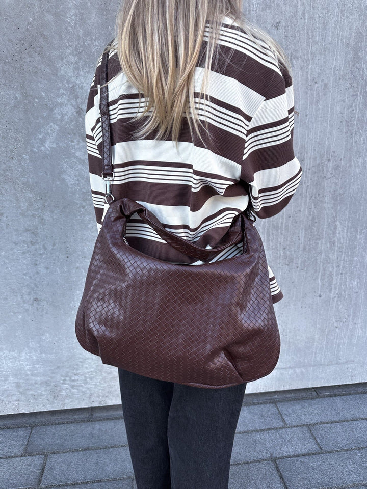 Noella - Peony Hobo Bag 1040001 - 548 Dark Brown Tasker 