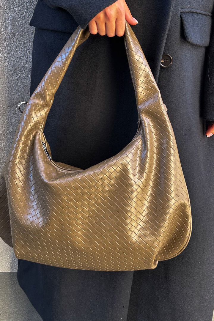 Noella - Peony Hobo Bag 1040001 - 645 Dark Olive Tasker 