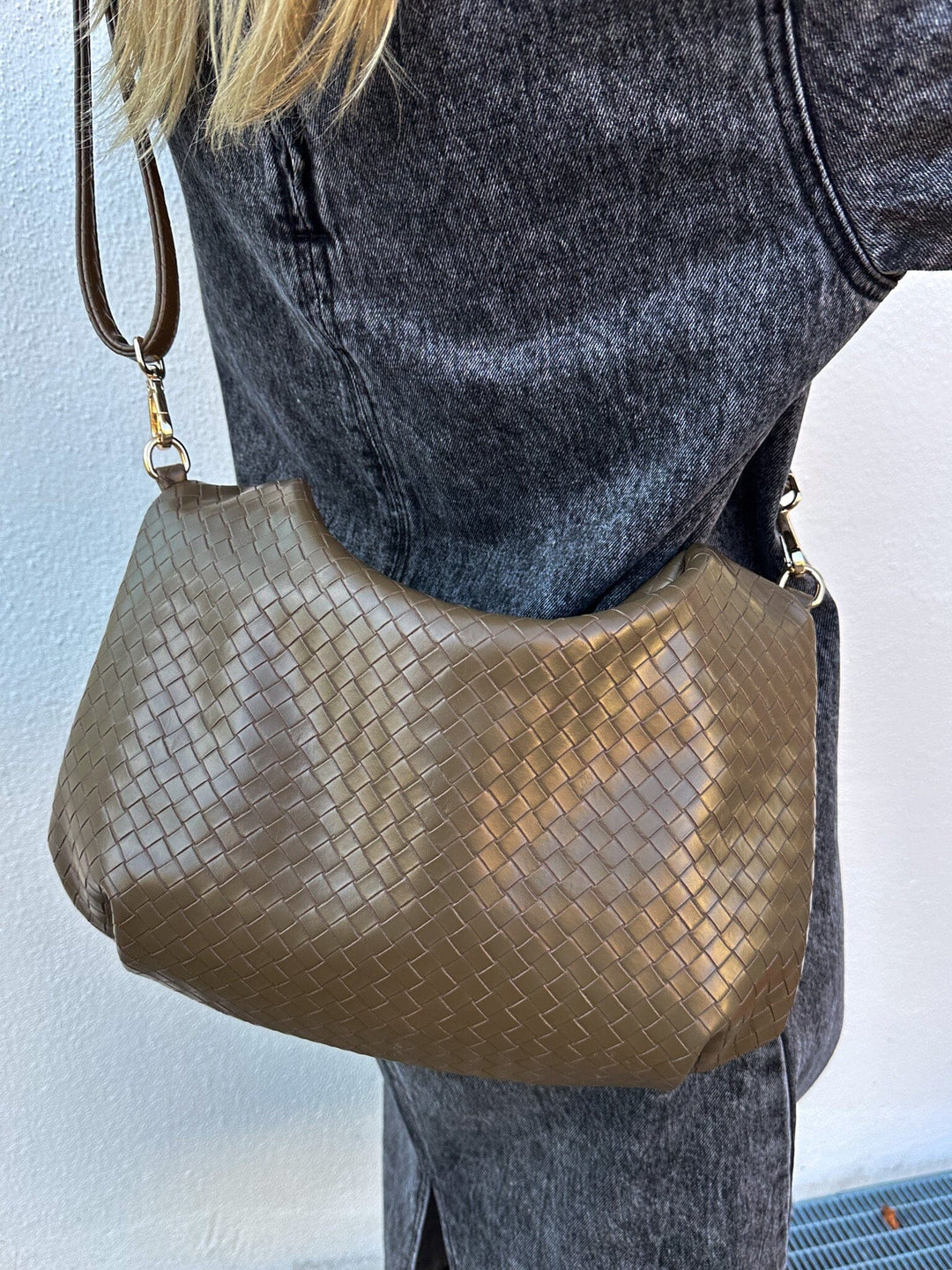 Noella - Peony Hobo Bag 1040001 - 645 Dark Olive Tasker 