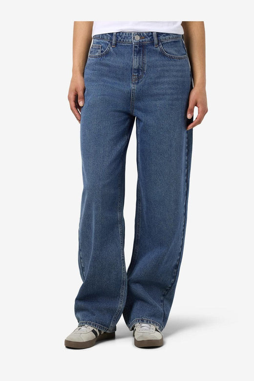 Noisy May - Nmalexa Nw Reg Jeans Fo055Mb - 4798040 Medium Blue Denim