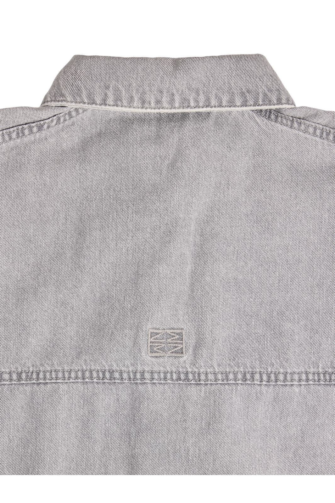 Noisy May - Nmalva Ls Short Shacket Az510Lg - 5135692 Light Grey Denim