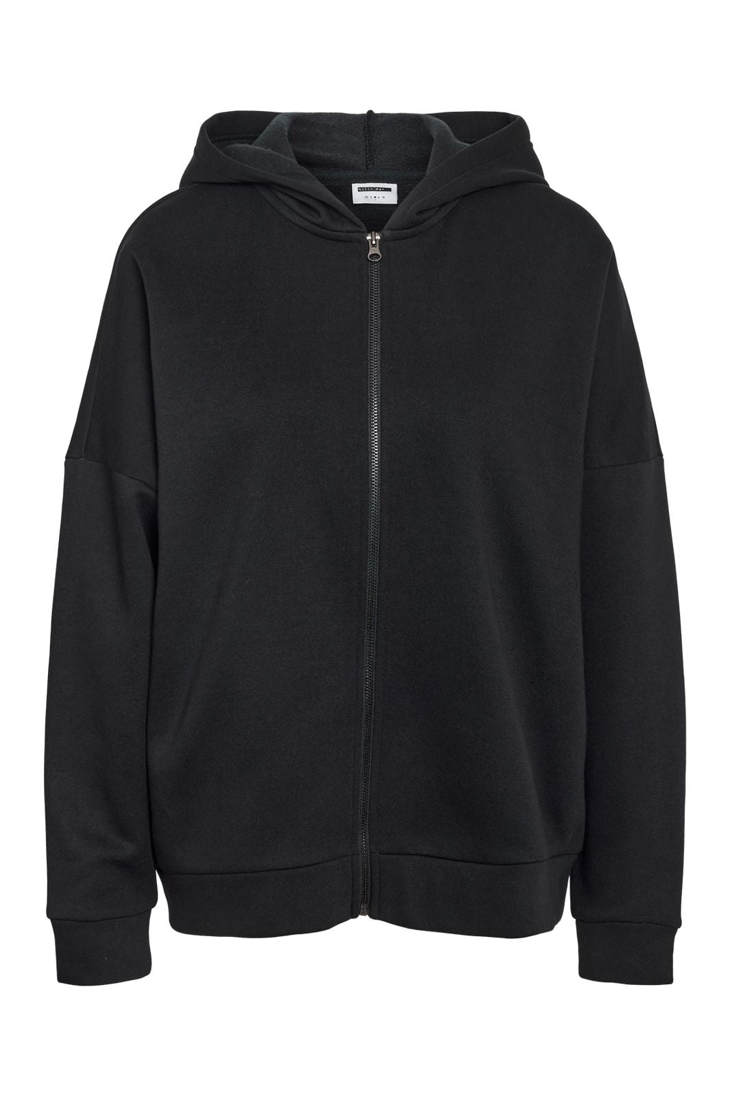 Noisy May - Nmarya L/S Oversized Zip Hoodie - 4950826 Black
