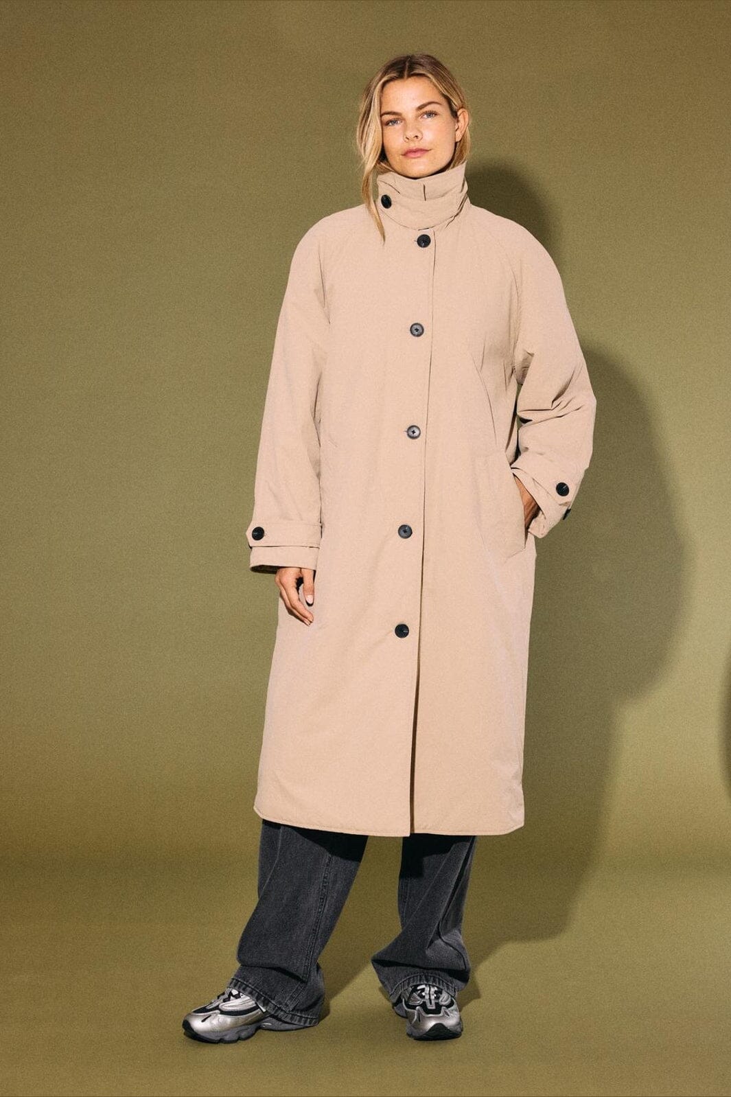 Noisy May - Nmcarlie Padded Coat Dd - 5023883 Aluminum