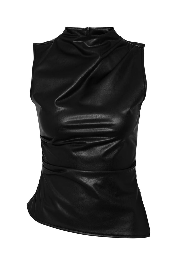 Noisy May - Nmdandy Pu S/L Top - 4929900 Black