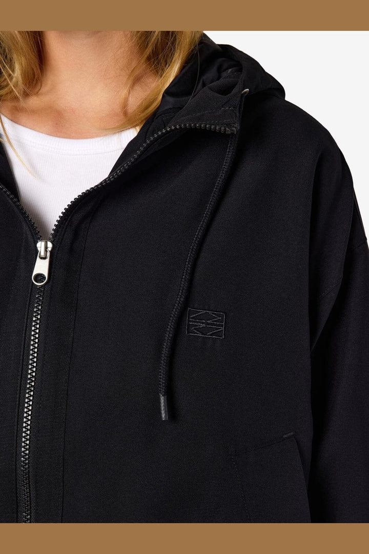 Noisy May - Nmelina L/S Hood Jacket - 5090046 Black