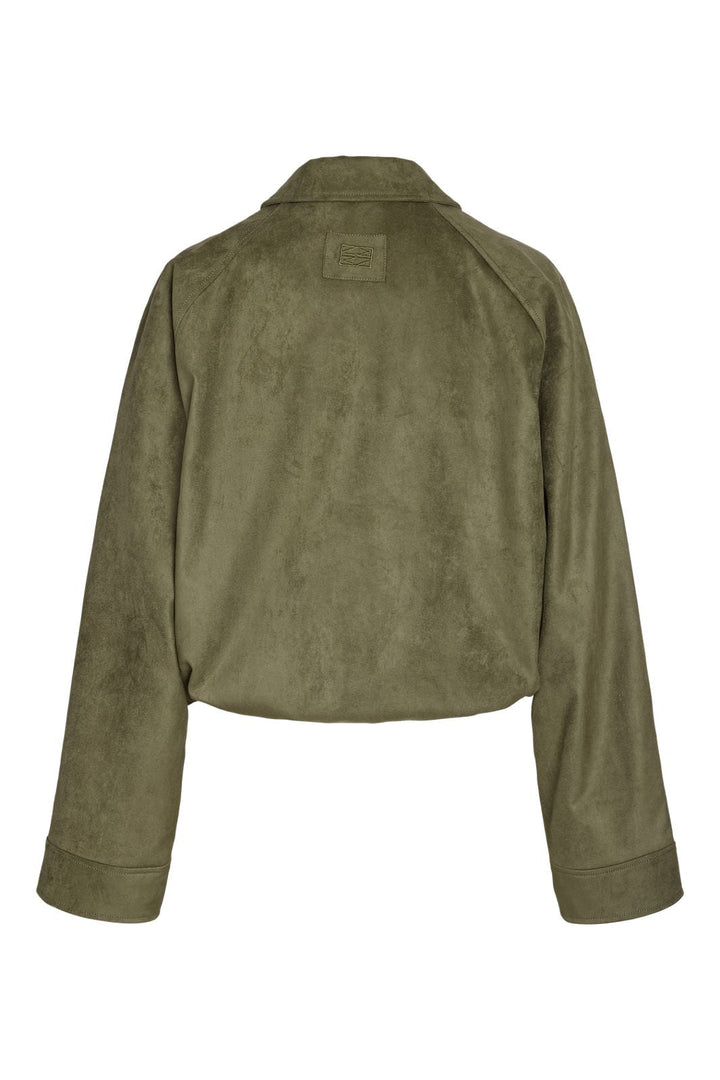 Noisy May - Nmemmy Fake Suede Bubblehem Jacket - 5025743 Kalamata