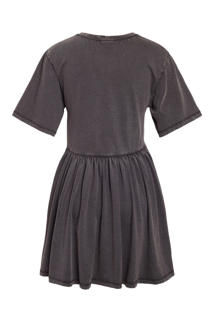 Ennakkotilaus - Noisy May - Nmfilipa S/S Washed Short Dress - 4907643 Black Wash