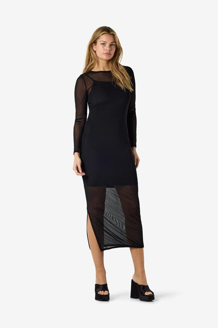 Noisy May - Nmjudith L/S Dress - 5153256 Black