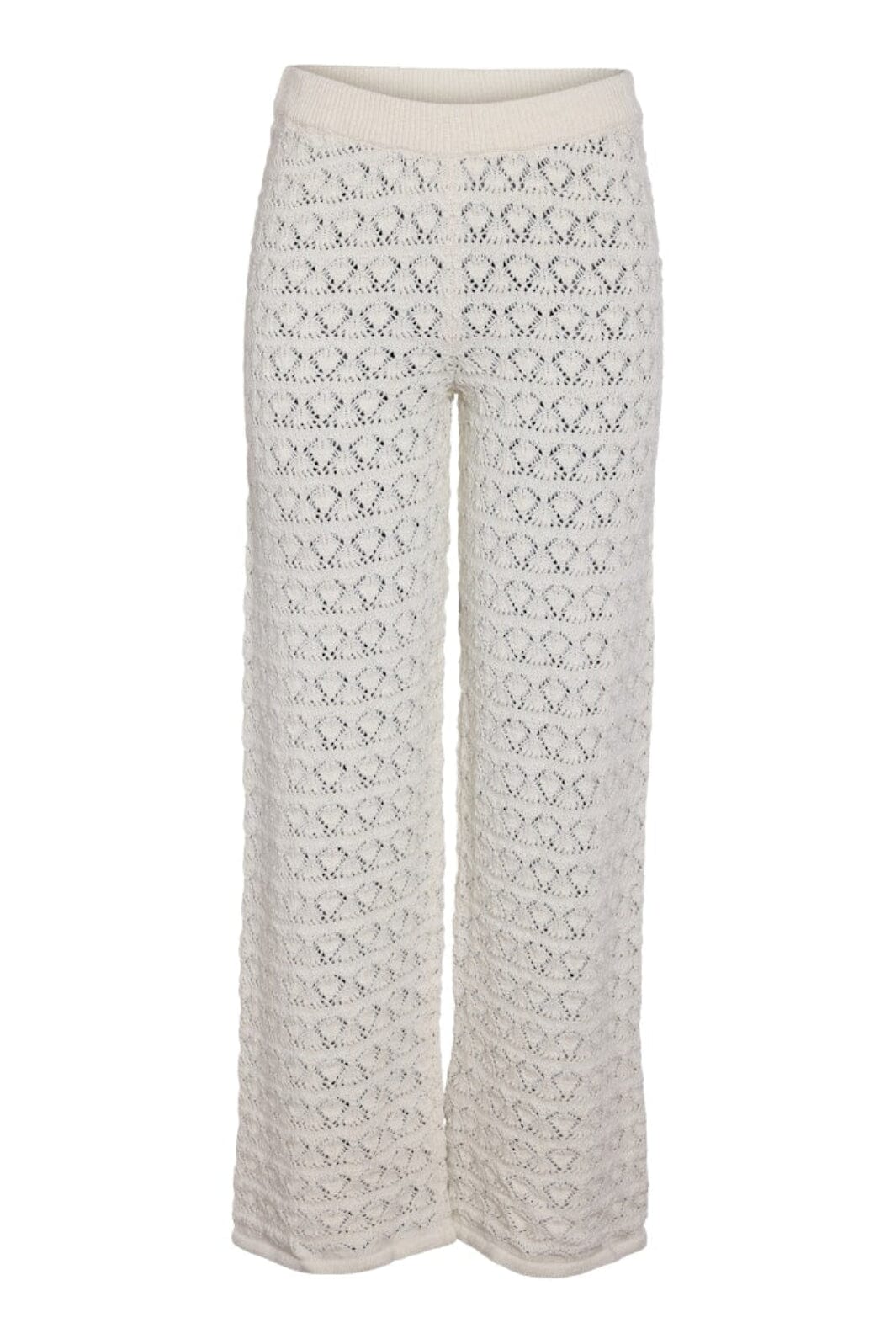 Noisy May - Nmlaika Nw Knit Pants Fwd - 4946478 Birch Bukser 