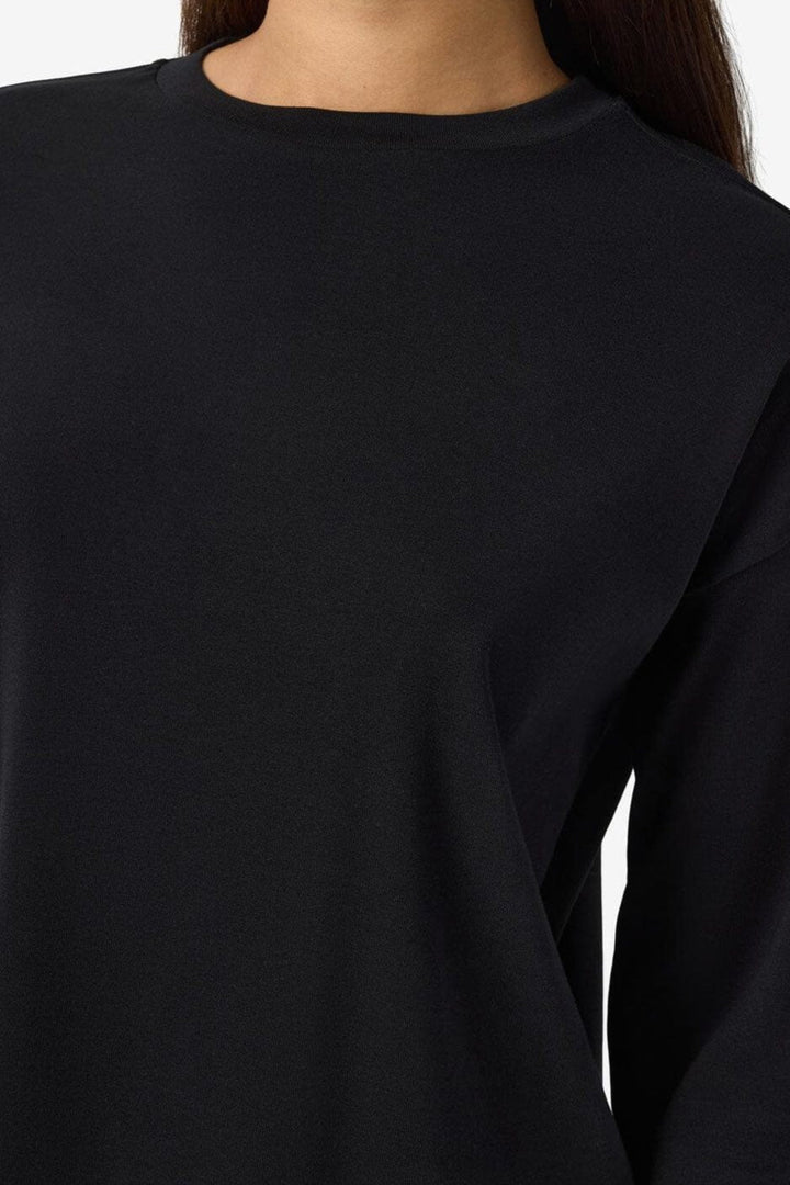Noisy May - Nmmocca L/S Regular Fit Top Fwd - 4793254 Black