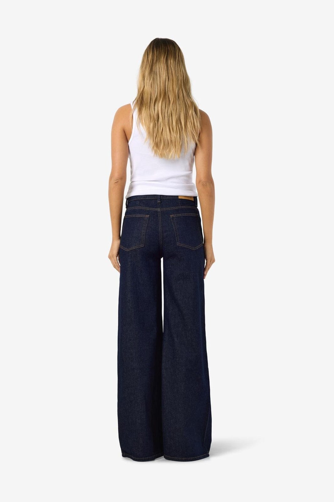 Noisy May - Nmnellie Palazzo Jeans Az477Db - 5026581 Dark Blue Denim