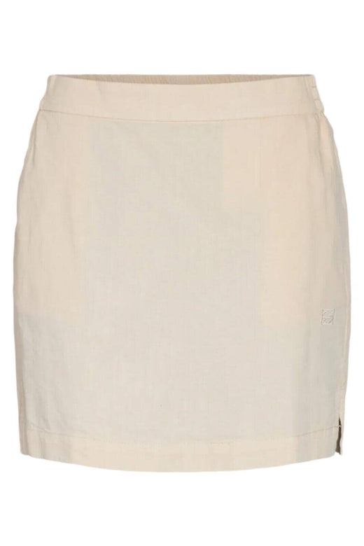 Noisy May - Nmoregon Denim Skirt Color - 5073554 Ecru Nederdele 