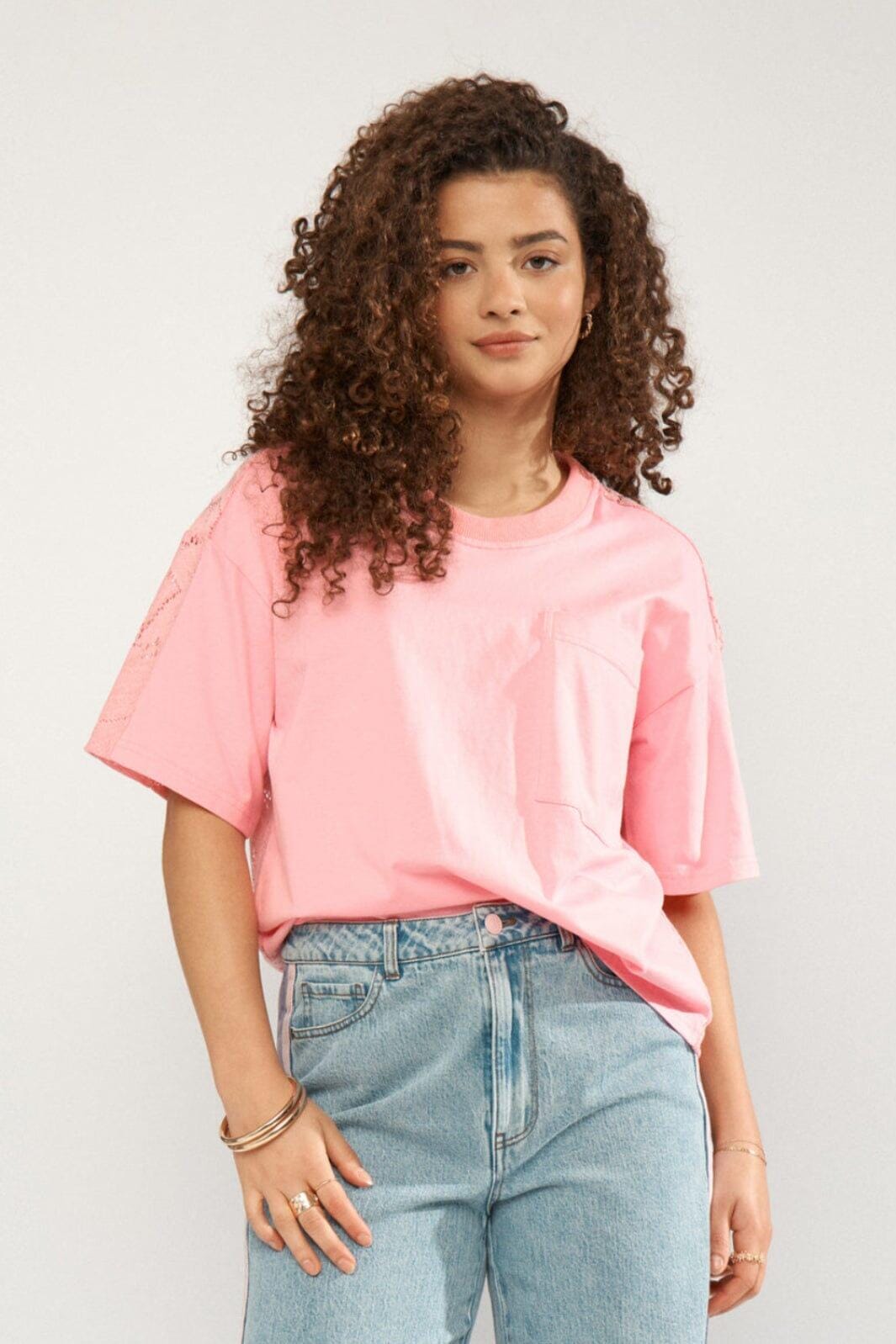 Nümph - Nulacena T-shirt 706791 - Prism Pink T-shirts 