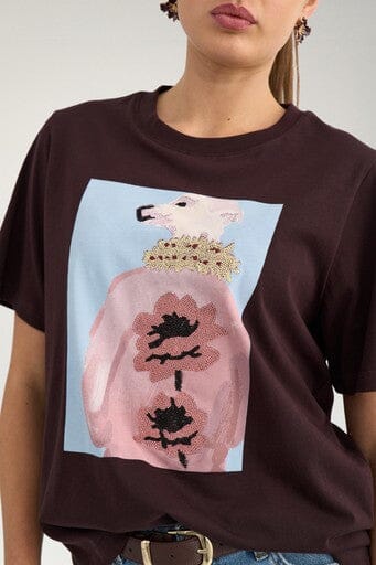 Nümph - Numanta T-Shirt 707574 - Chocolate Plum T-shirts 