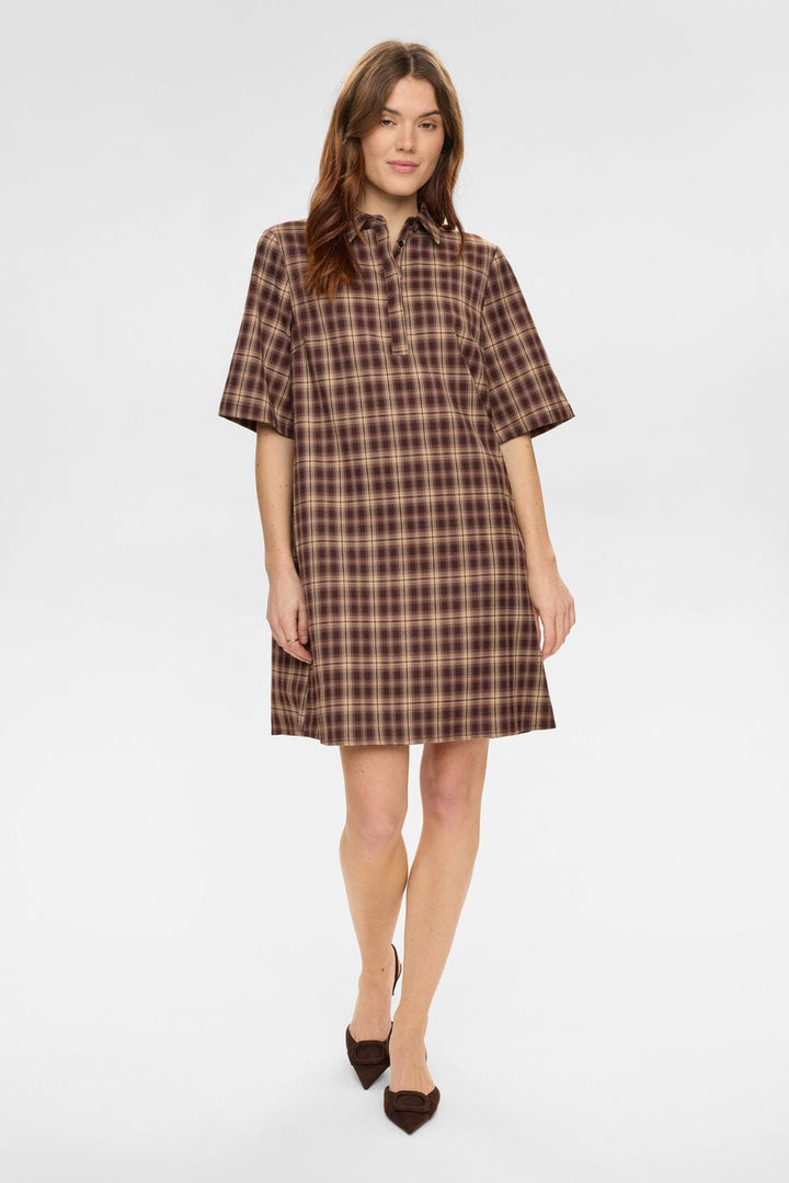 Nümph - Numarlie Dress 707527 - Black Coffee Kjoler 