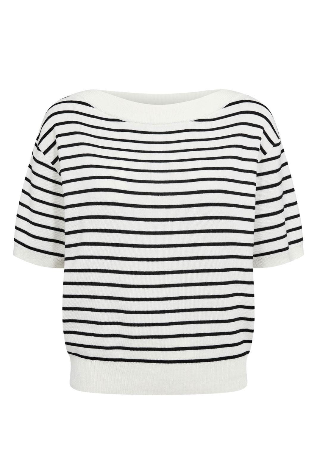 Nümph - Nusillio Pullover 706747 - Caviar Strikbluser 