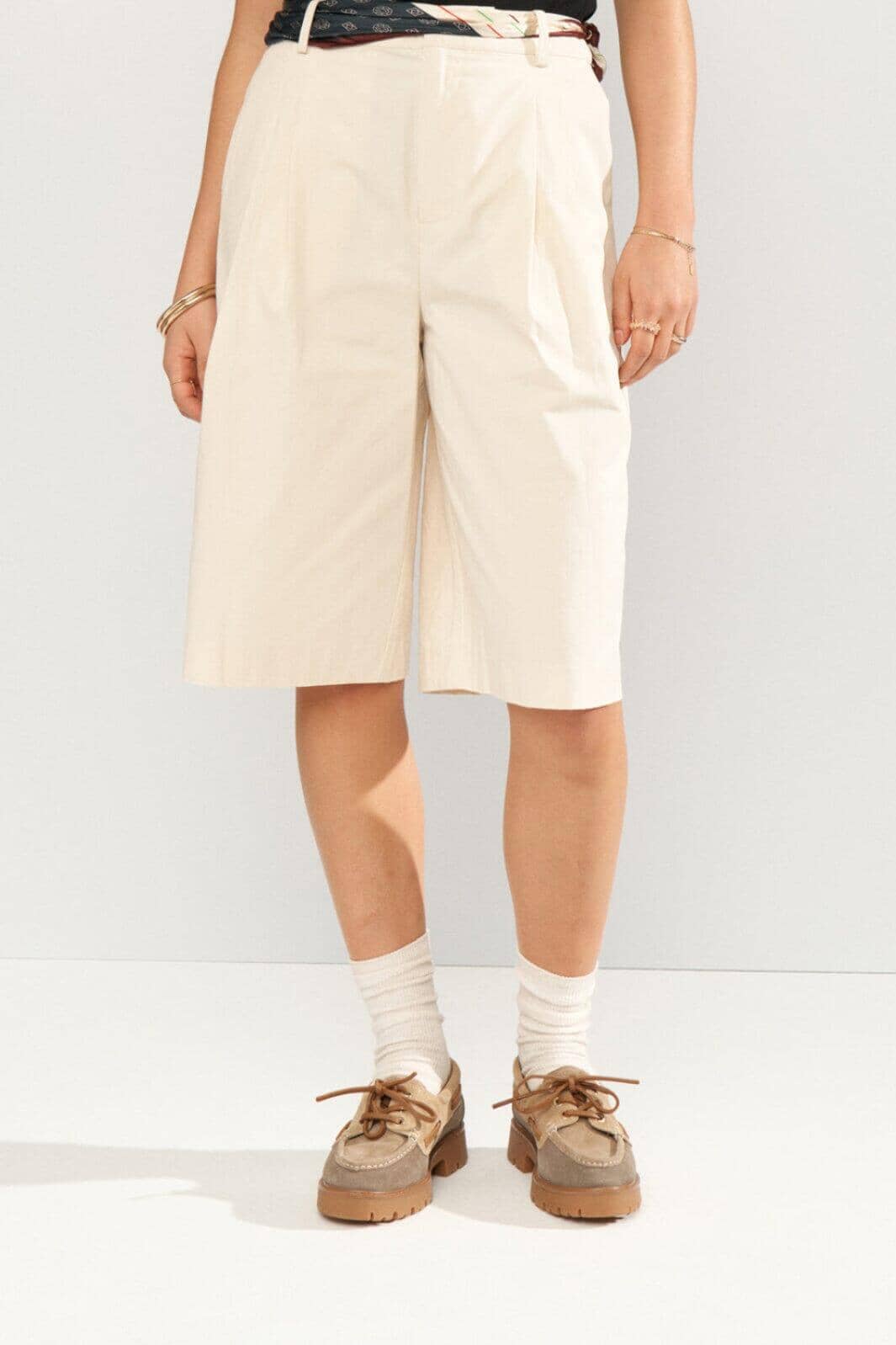 Nümph - Nusunna Shorts 706828 - Whitecap Gray Shorts 