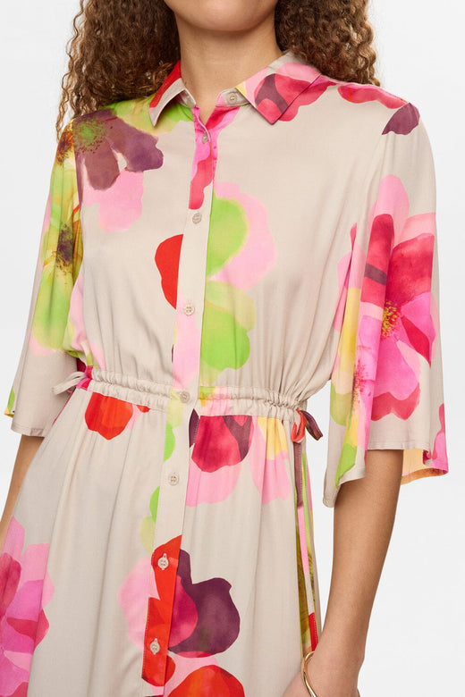 Nümph - Nutassy Long Dress 707193 - Gray Morn Kjoler 