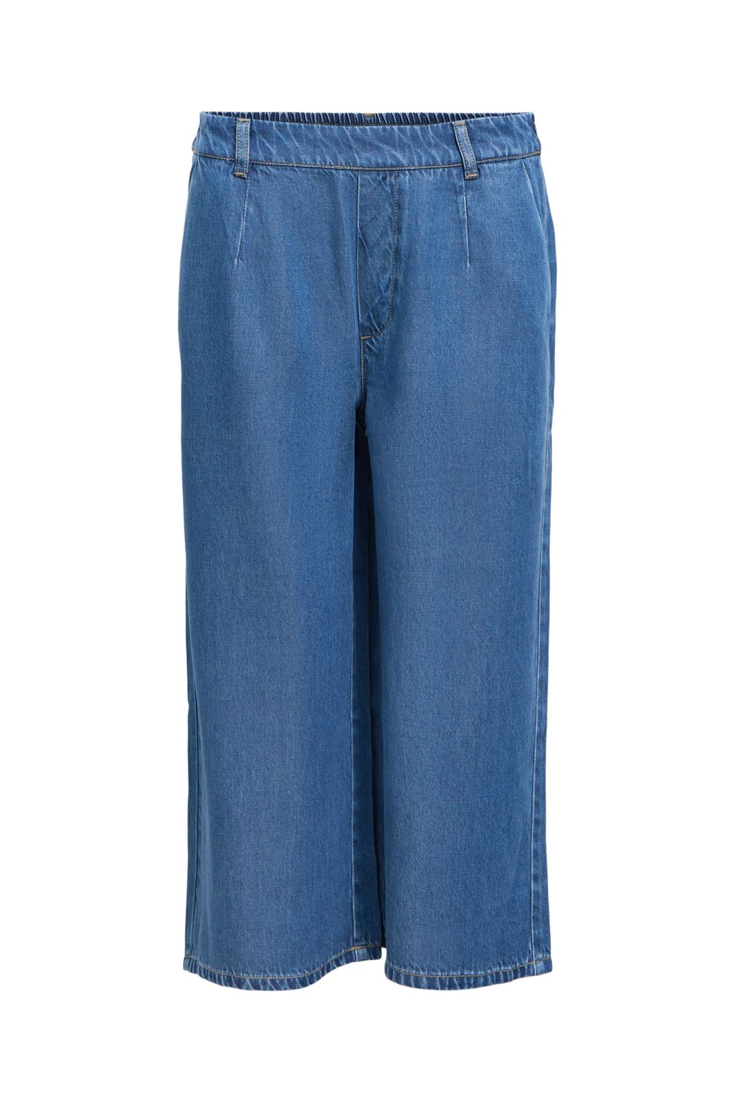 Object - Objframe Culotte Pant - 5018130 Medium Blue Denim