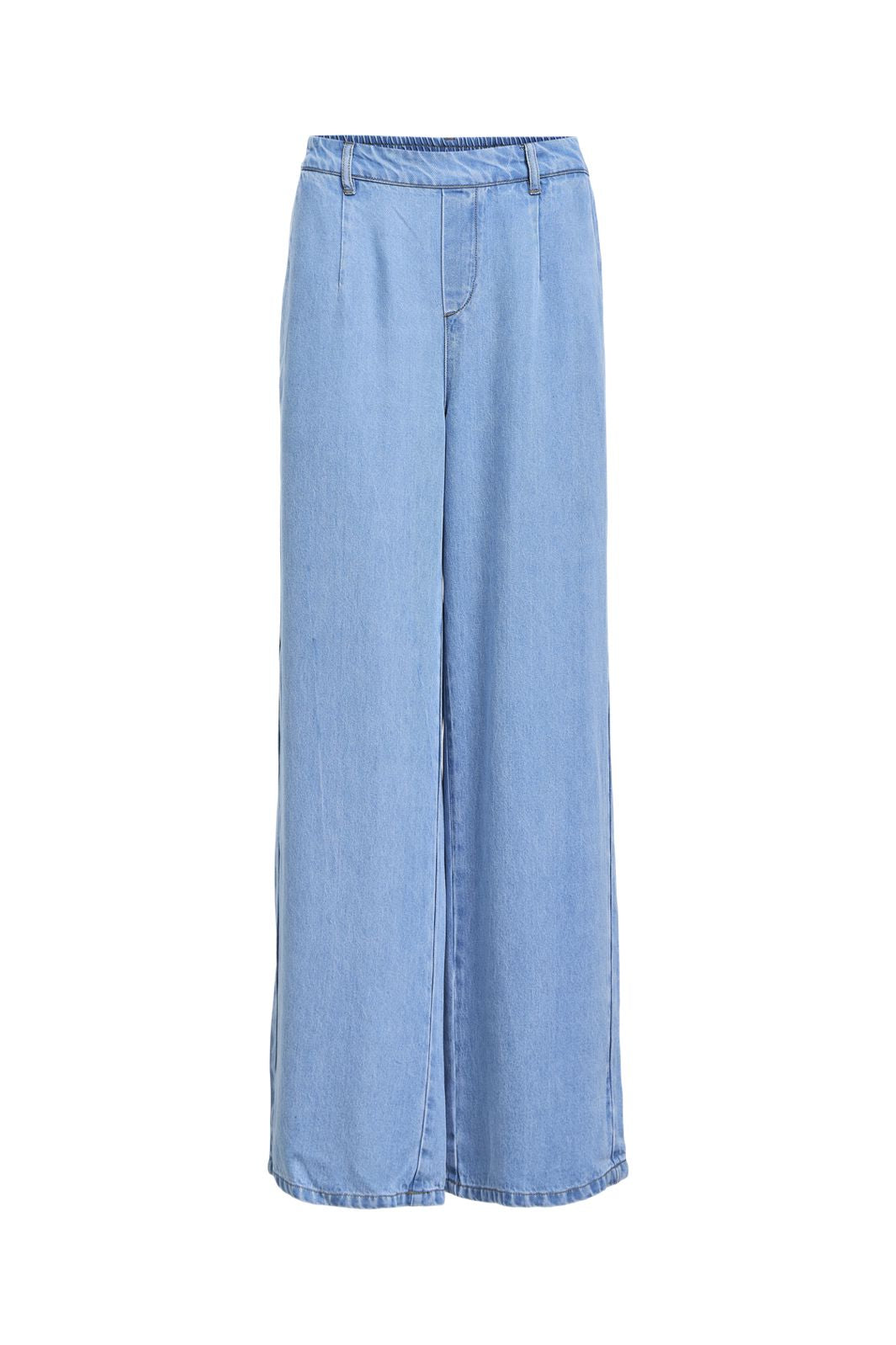 Object - Objframe Lisa Wide Pant - 4673156 Light Blue Denim