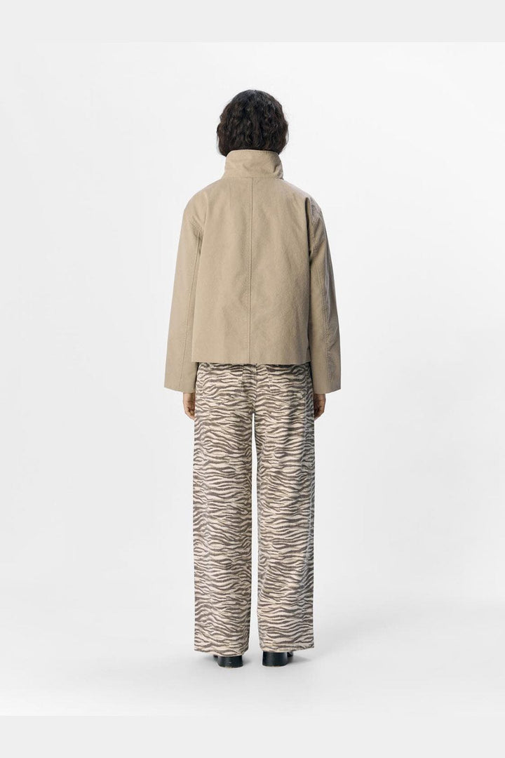 Object - Objgro Re Short Jacket - 4668396 Desert Taupe