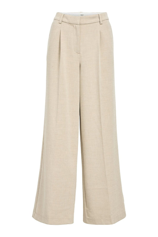 Object - Objivy Wide Pant - 4789059 Tannin Melange