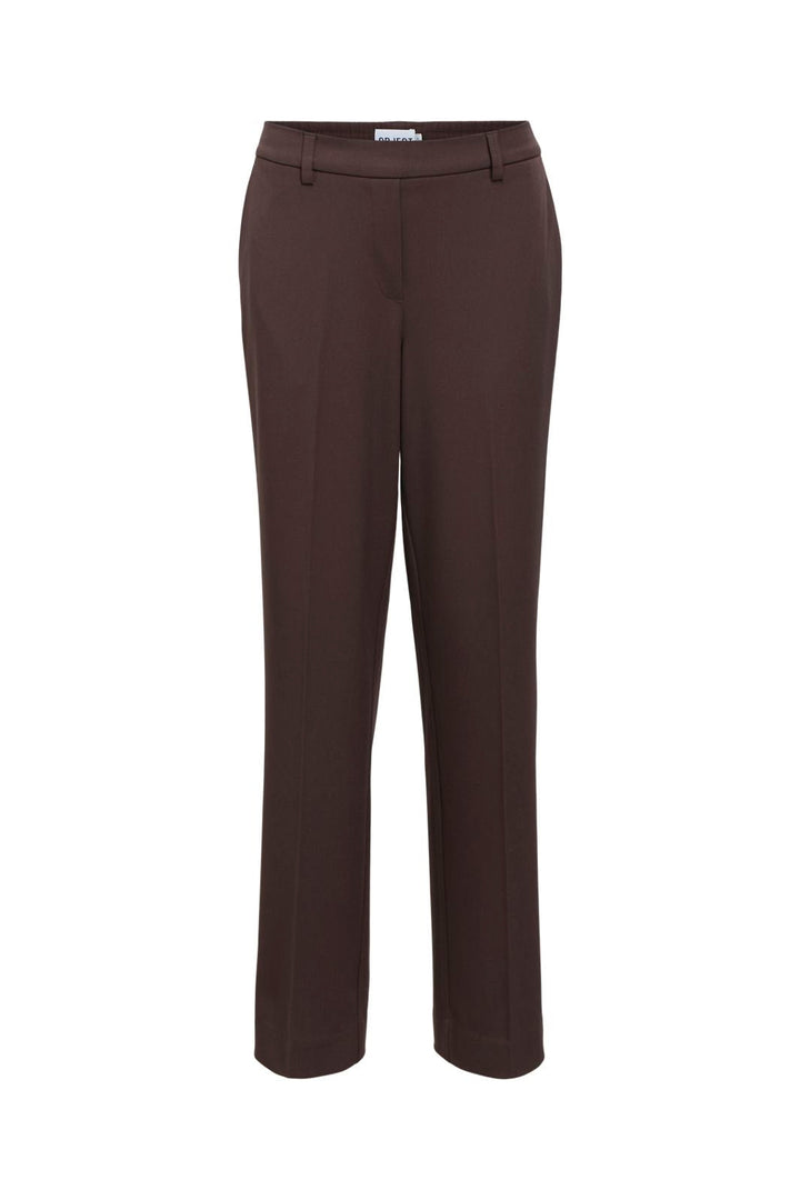 Object - Objlisa Straight Pant - 4955012 Seal Brown