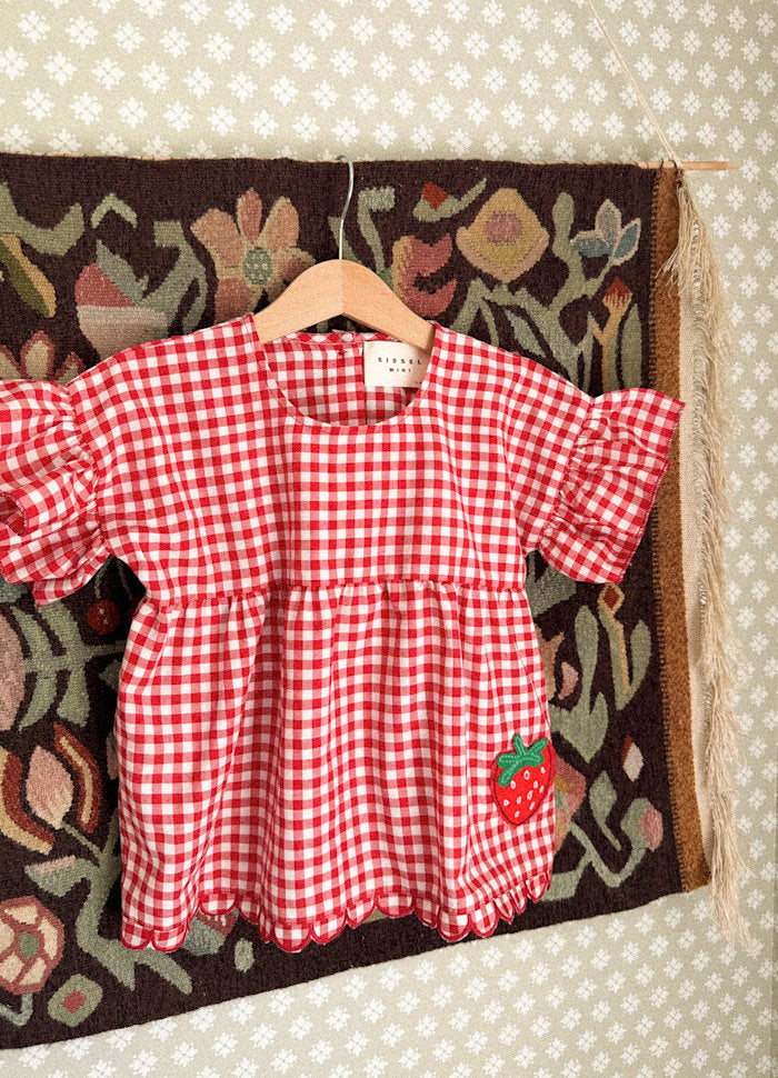 Sissel Edelbo - Charlene MINI Top SE 1849 - Red Checks