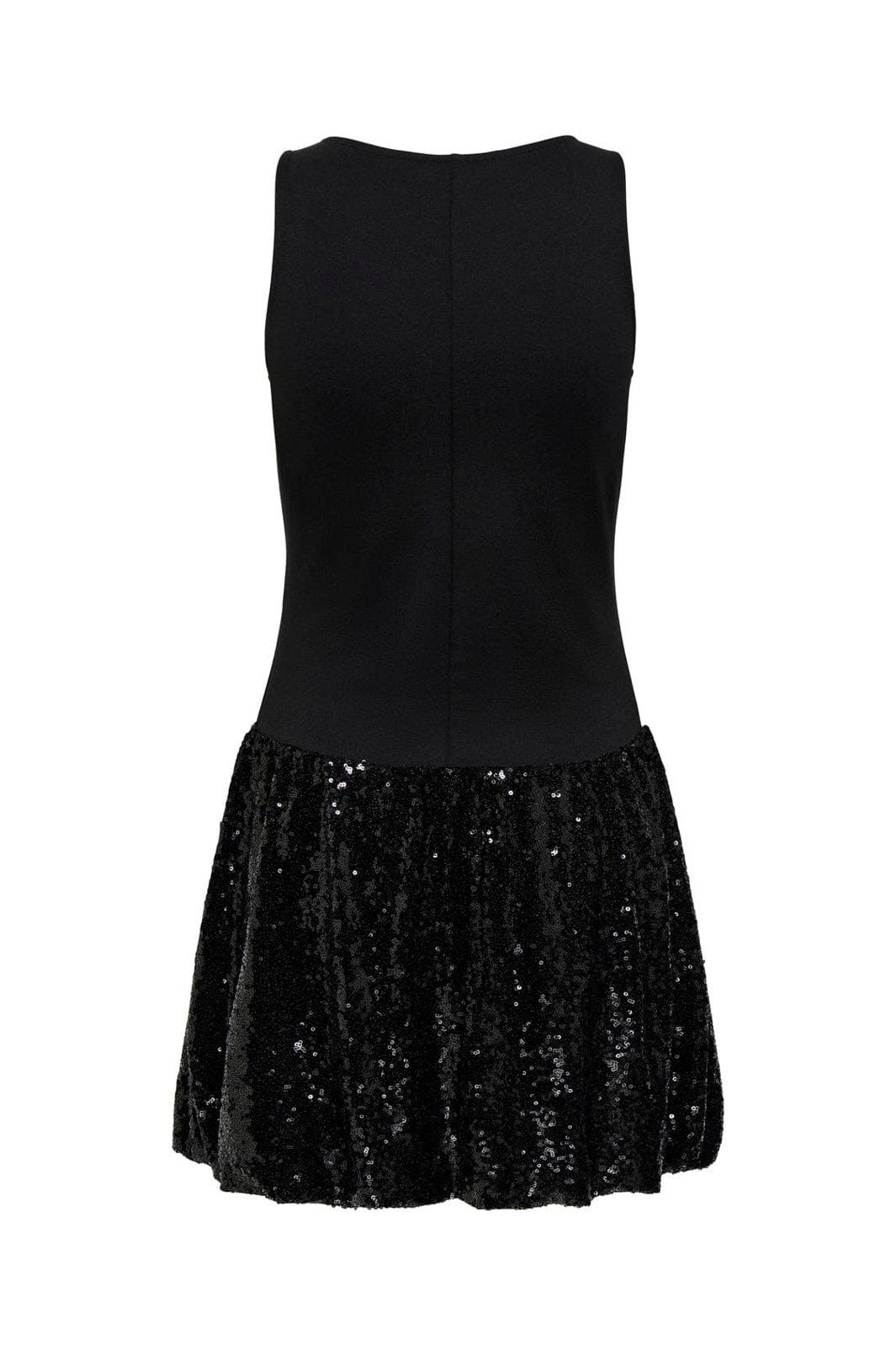 Only - Oha Sl Sequins Balloon Dress - 5046446 Black